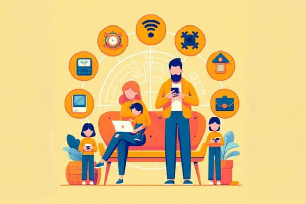 Como Manter o Equilíbrio Digital em Família: Estratégias Práticas