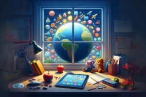Apps Educacionais: Uma Janela para o Mundo sem Sair de Casa